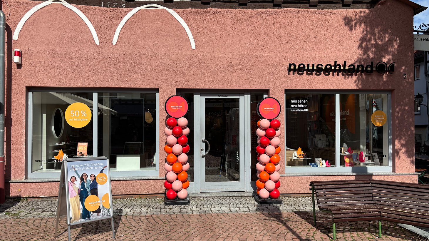 Neusehland Filiale in Grünberg Außenansicht