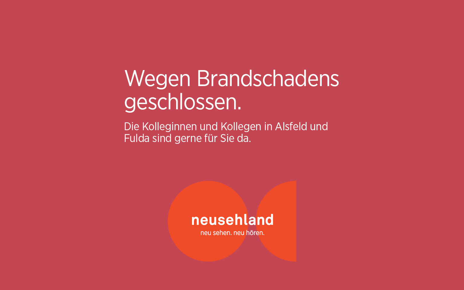 Filiale Neusehland - Ihr Optiker und Hörgeräteakustiker in Lauterbach